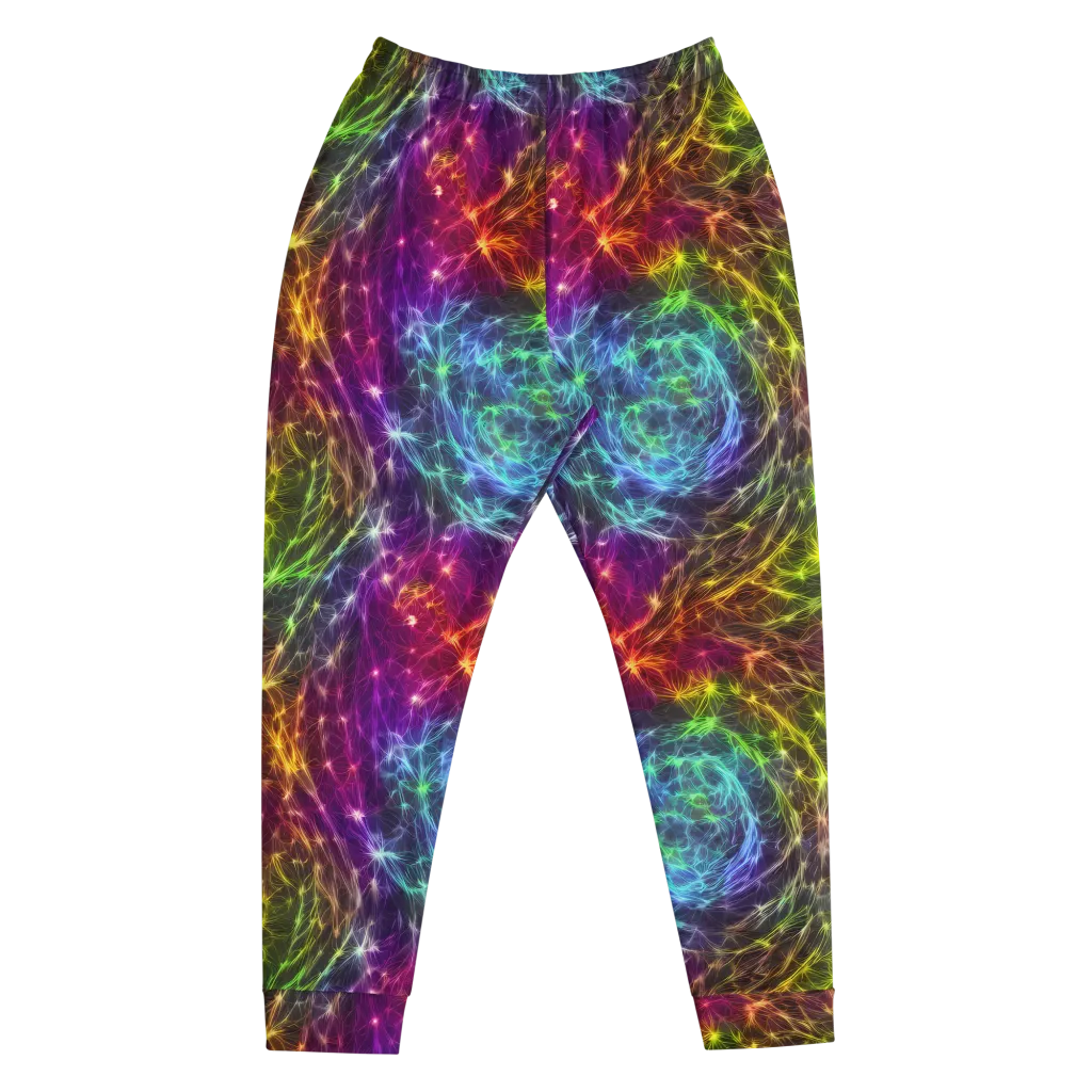 Cosmic Filaments on Men's Joggers — Front