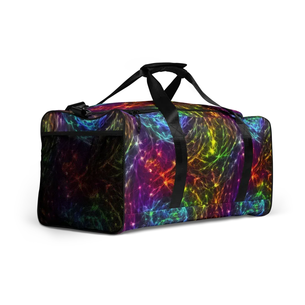 Cosmic Filaments on Duffle Bag — Right Front