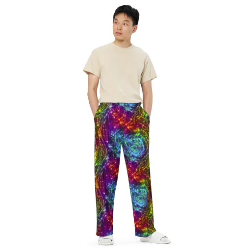 Cosmic Filaments on a Wide-Leg Pants