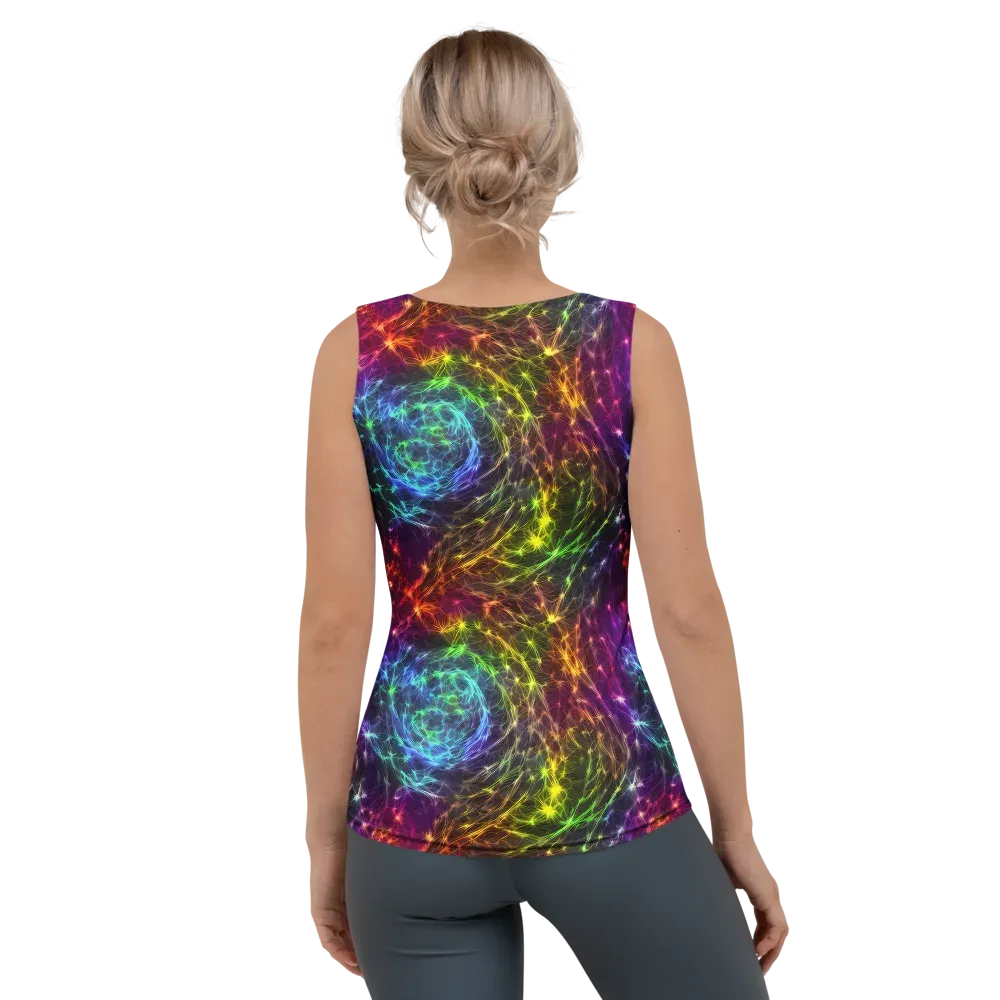 Cosmic Filaments on Women's Tank Top — Back