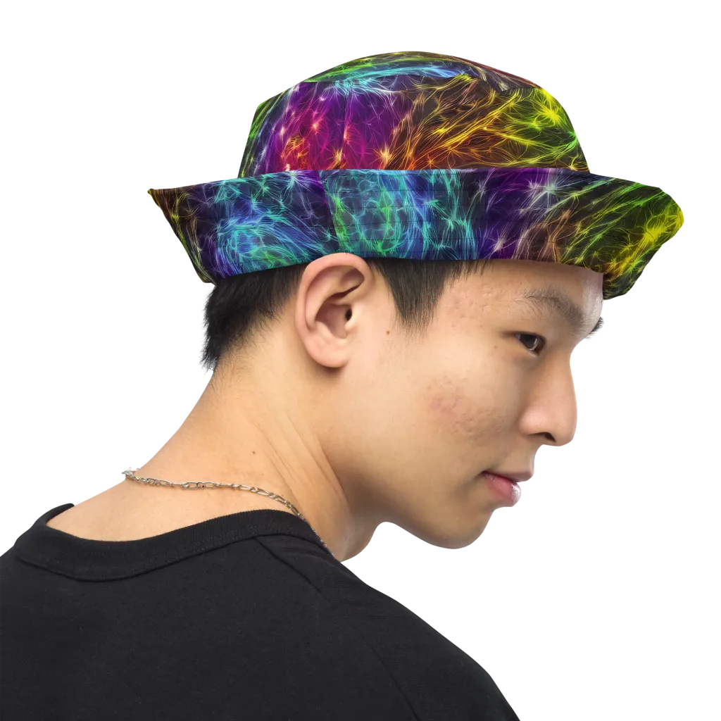 Cosmic Filaments on Reversible Bucket Hat — Right Outside