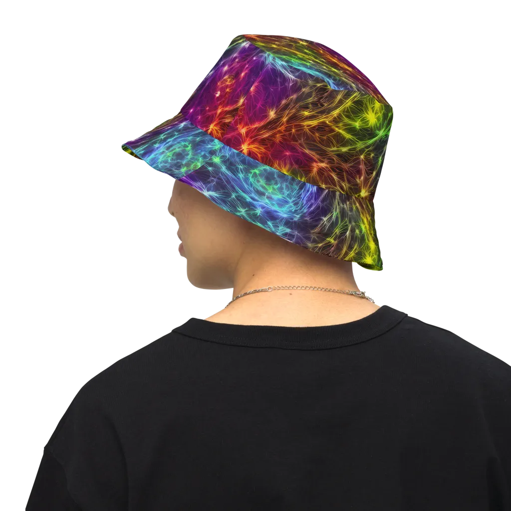 Cosmic Filaments on Reversible Bucket Hat — Back Inside