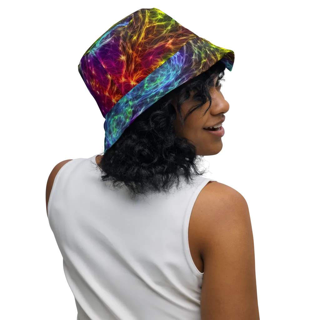Cosmic Filaments on Reversible Bucket Hat — Right Outside