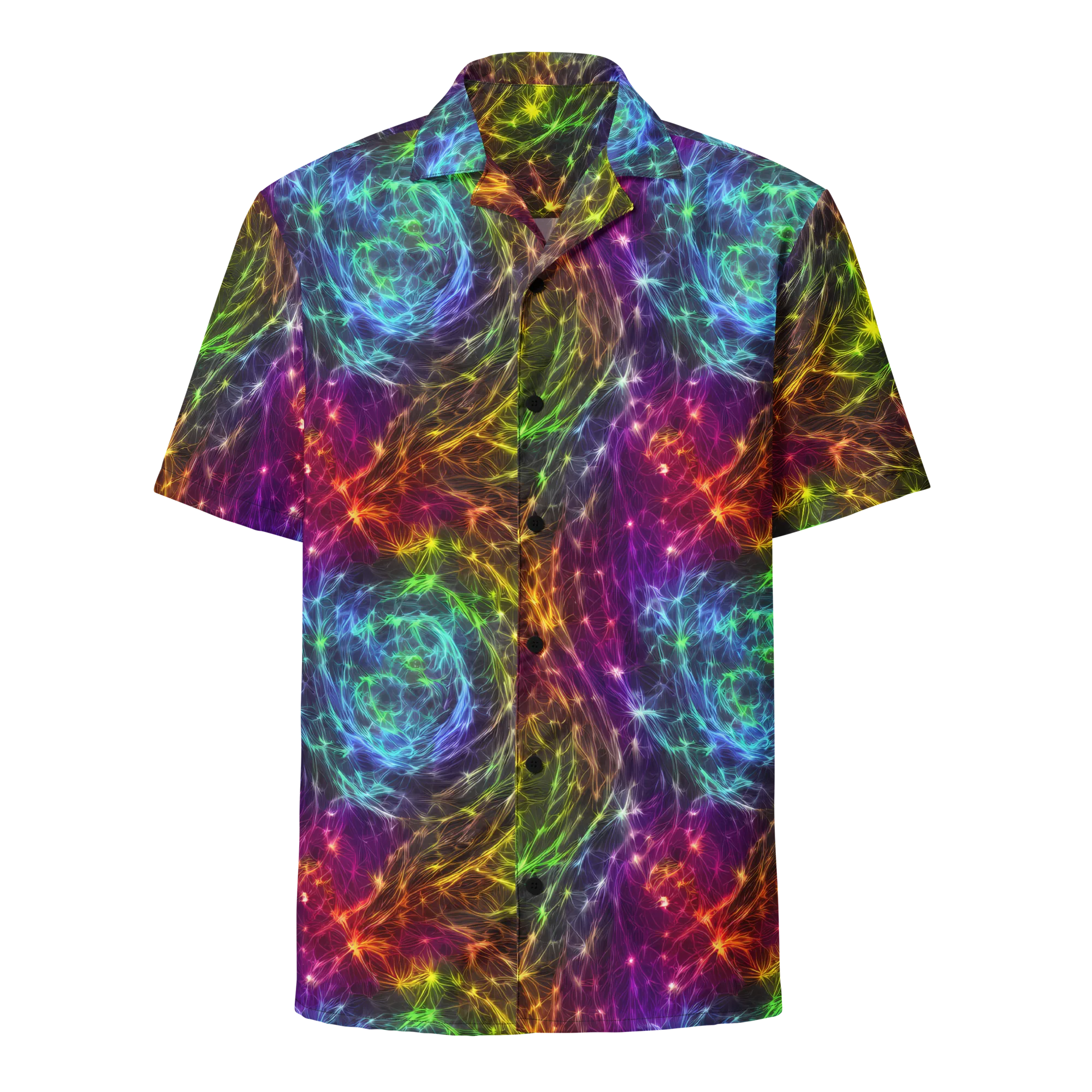 Cosmic Filaments on Button Shirt — Front