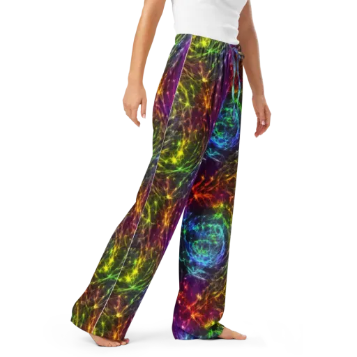 Cosmic Filaments on a Women's Pajama Pants