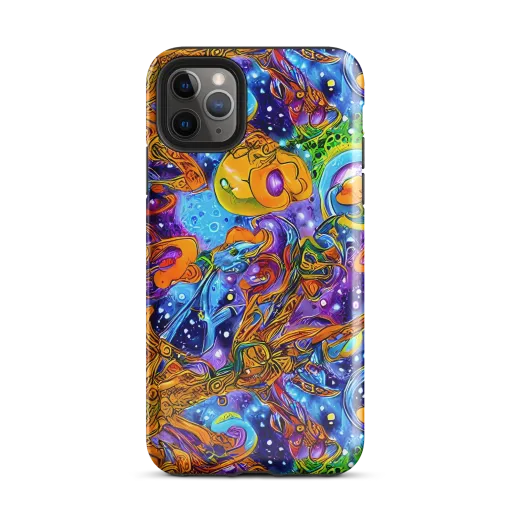 Ornamental Orbit on a Tough Case for iPhone®