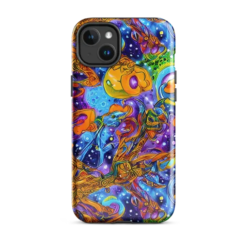 Ornamental Orbit on a MagSafe Tough Case for iPhone®