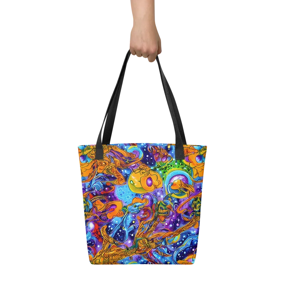 Ornamental Orbit on Tote Bag — Front