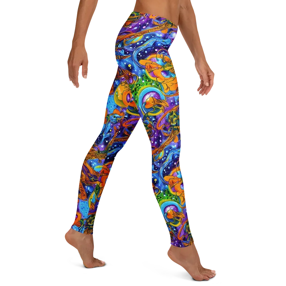 Ornamental Orbit on Leggings — Right