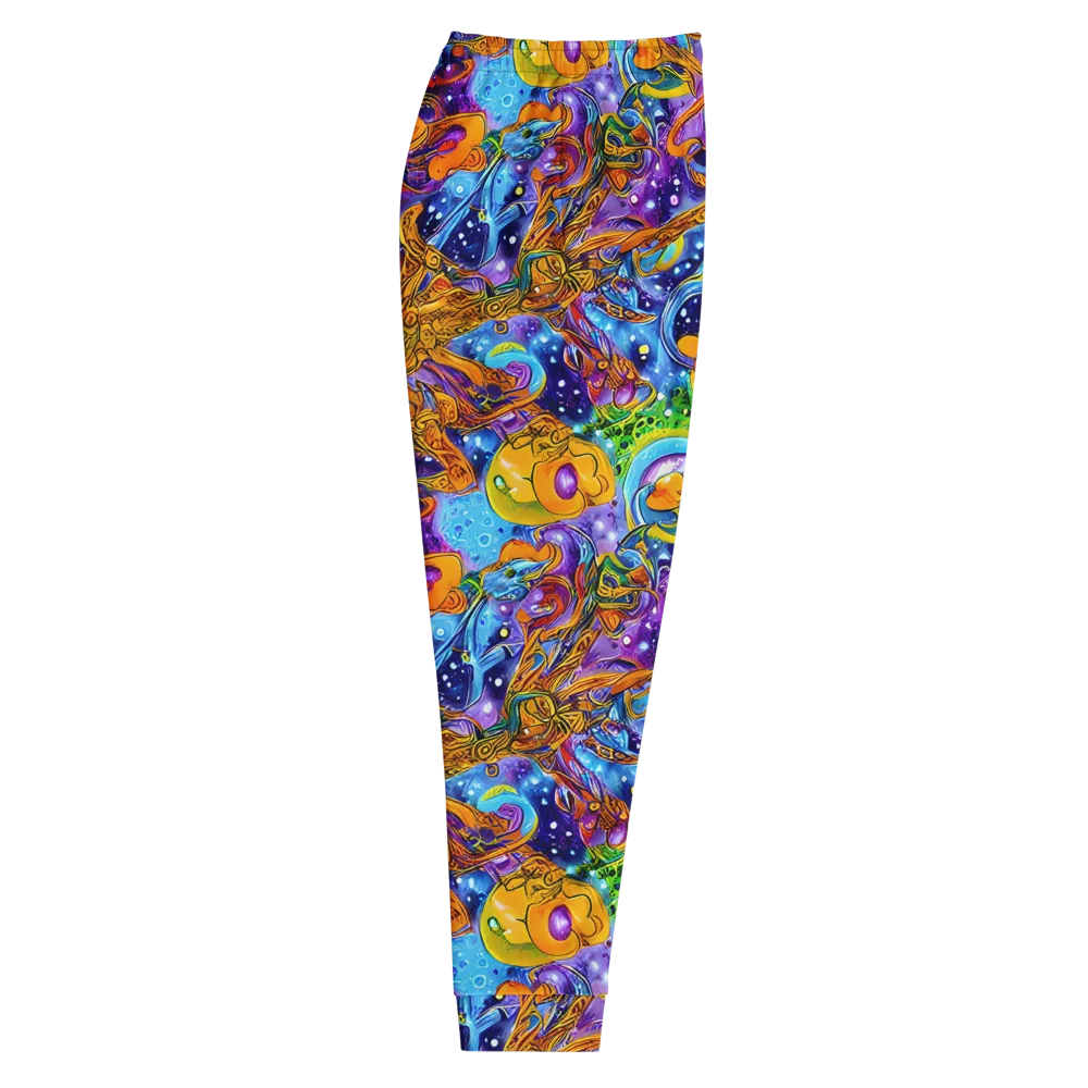 Ornamental Orbit on Men's Joggers — Right