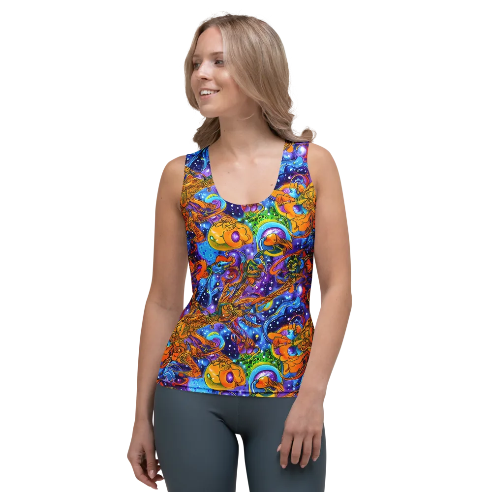 Ornamental Orbit on Women's Tank Top — Front