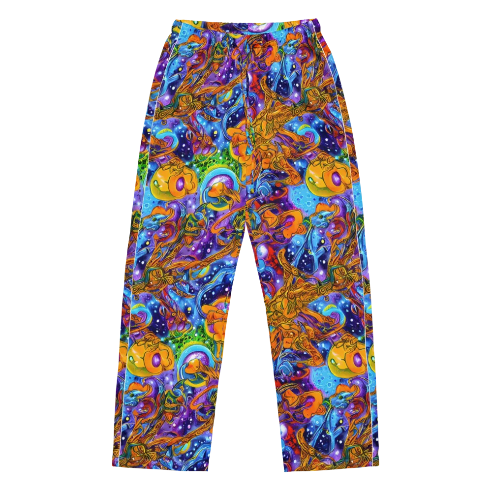 Ornamental Orbit on Women's Pajama Pants — Front