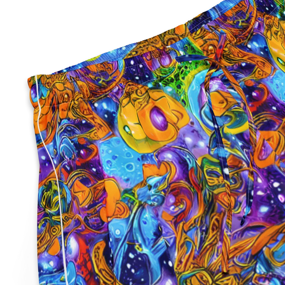 Ornamental Orbit on Women's Pajama Shorts — Product details