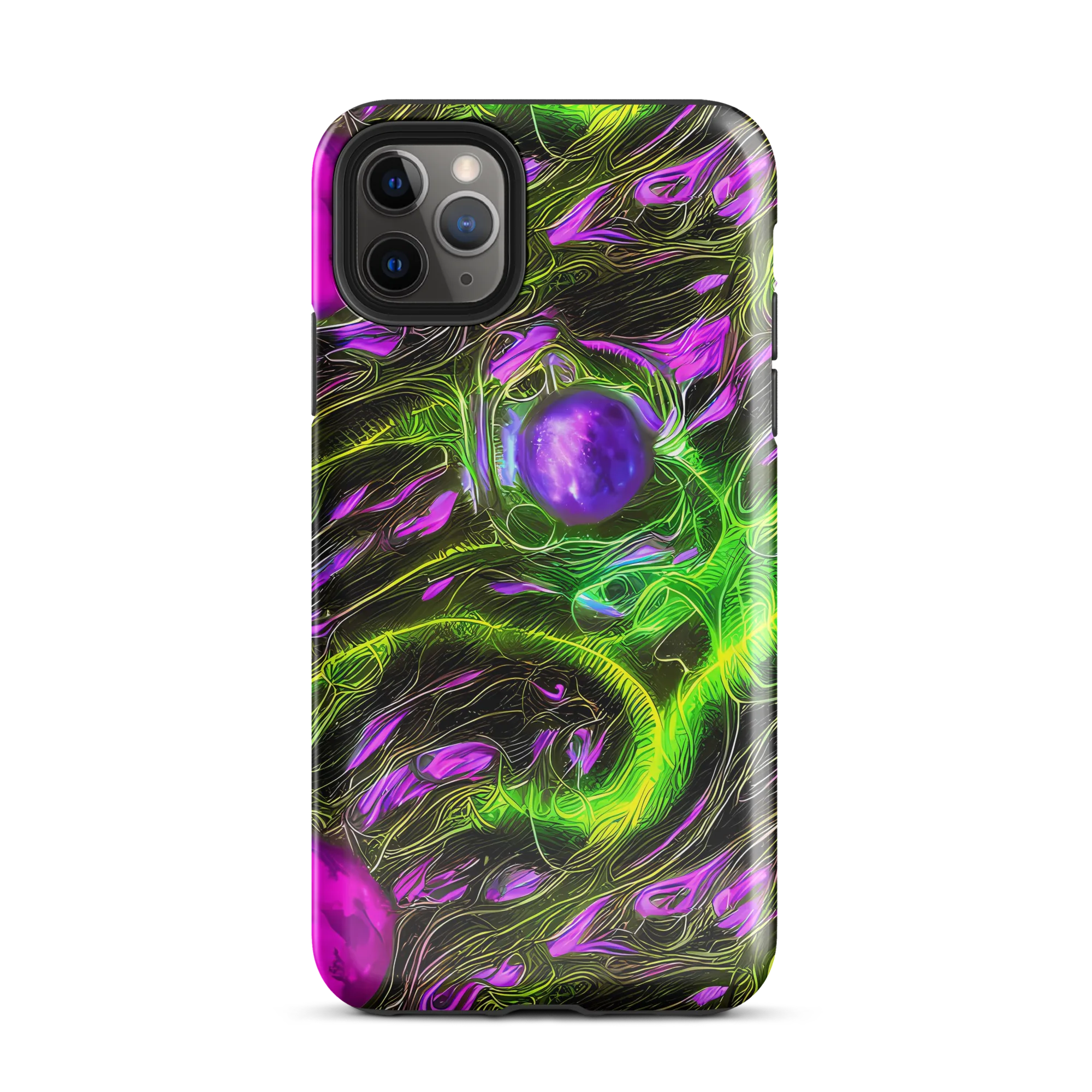 Neon Vine Reverie on Tough Case for iPhone® — Front
