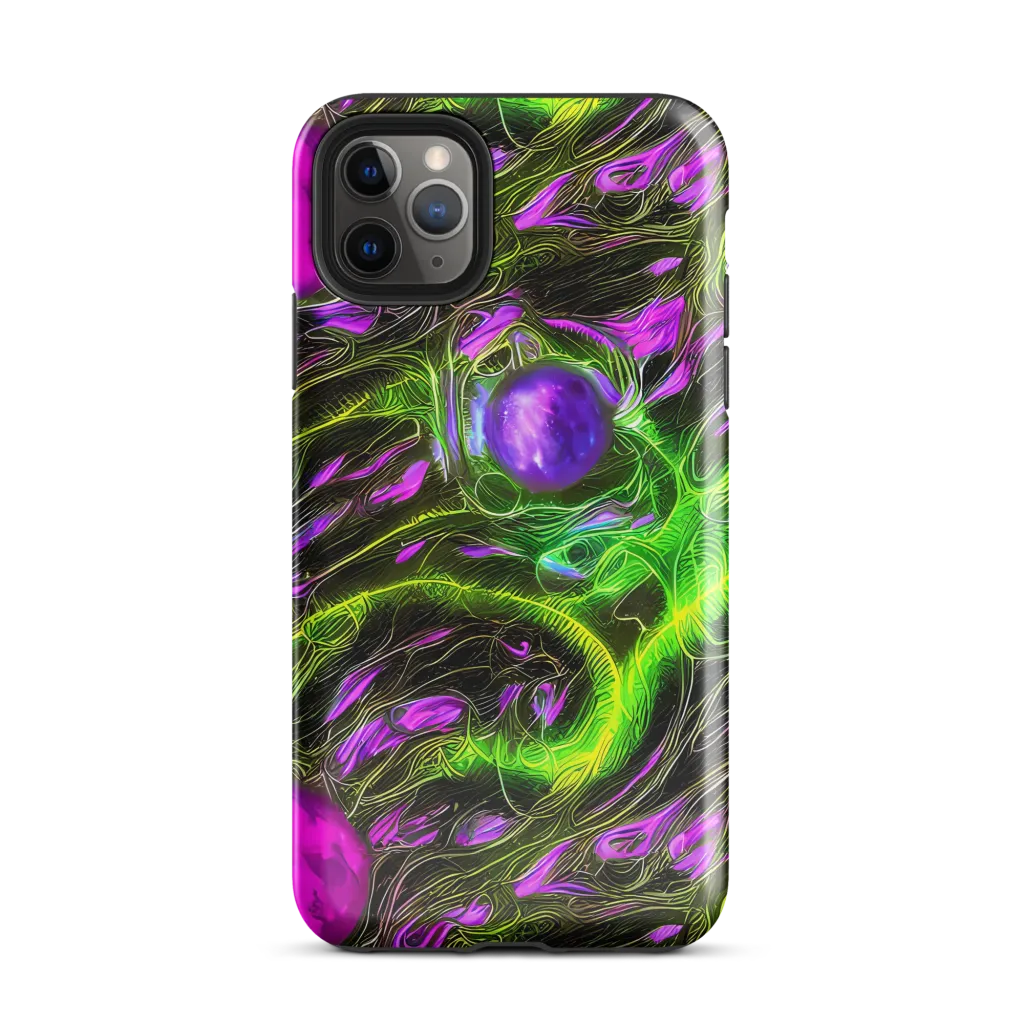 Neon Vine Reverie on Tough Case for iPhone® — Front
