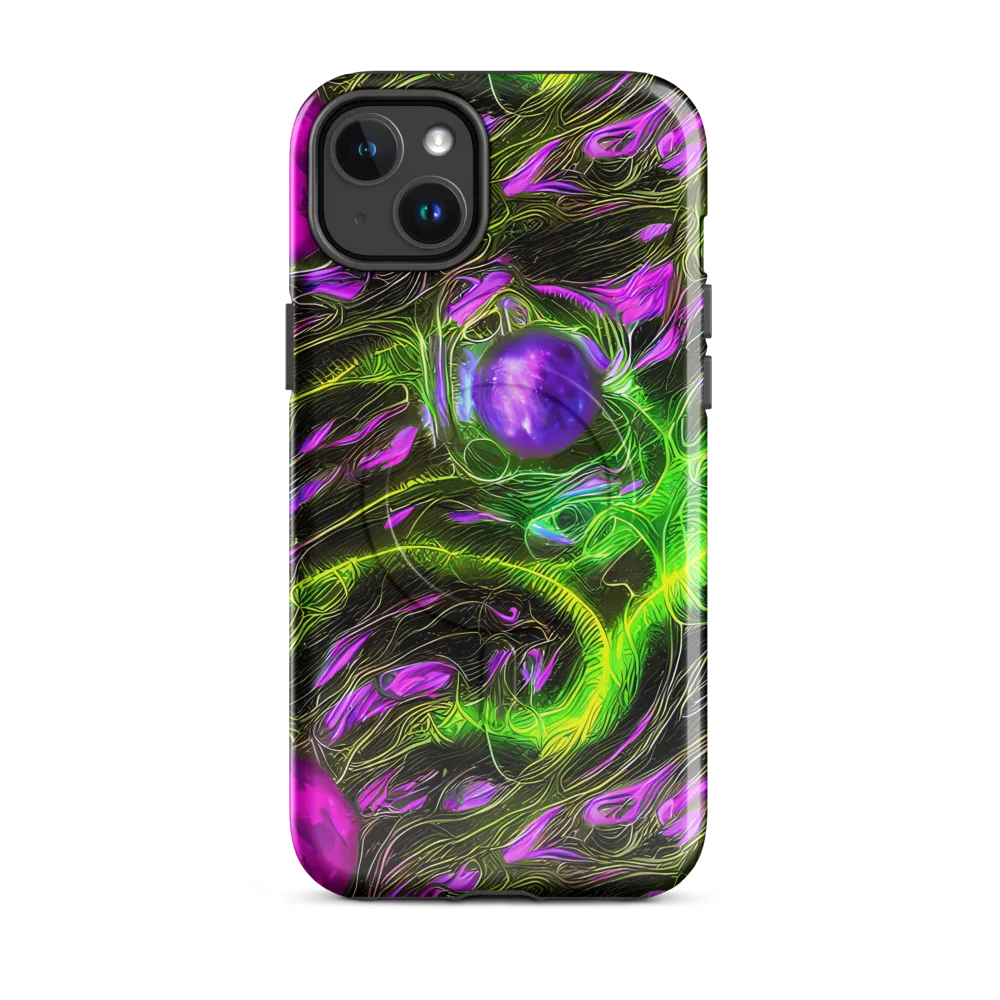Neon Vine Reverie on MagSafe Tough Case for iPhone® — Front