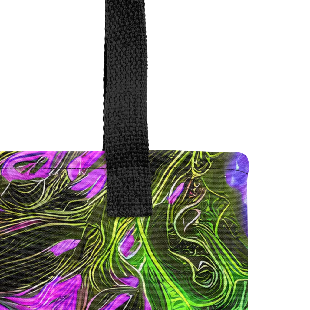 Neon Vine Reverie on Tote Bag — Product details