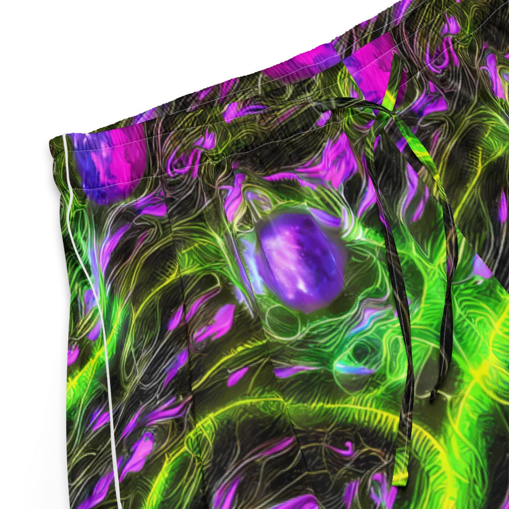 Neon Vine Reverie on Women's Pajama Shorts — Product details