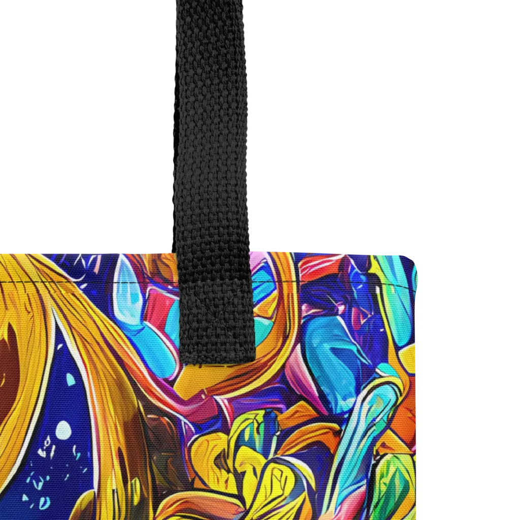 Electric Petal Storm on Tote Bag — Product details