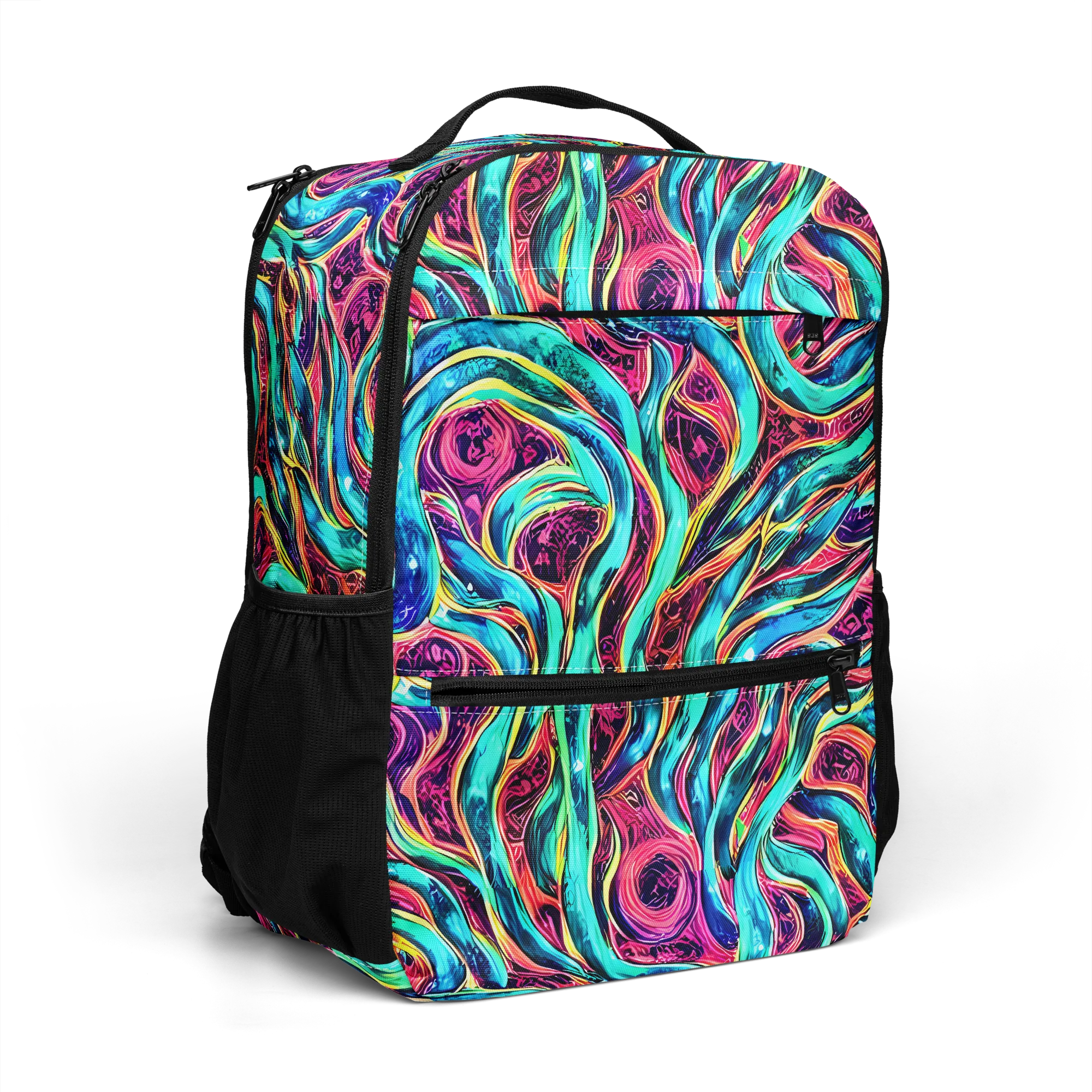 Chromatic Tides on Utility Backpack — Right Front