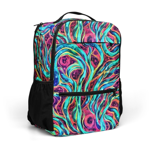 Chromatic Tides on a Utility Backpack