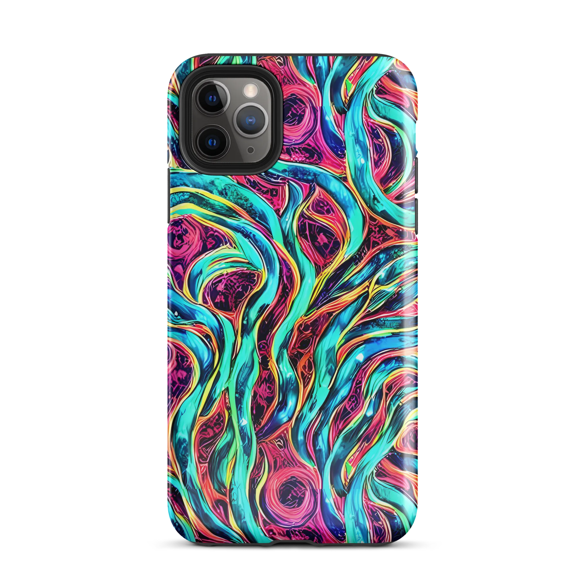 Chromatic Tides on Tough Case for iPhone® — Front
