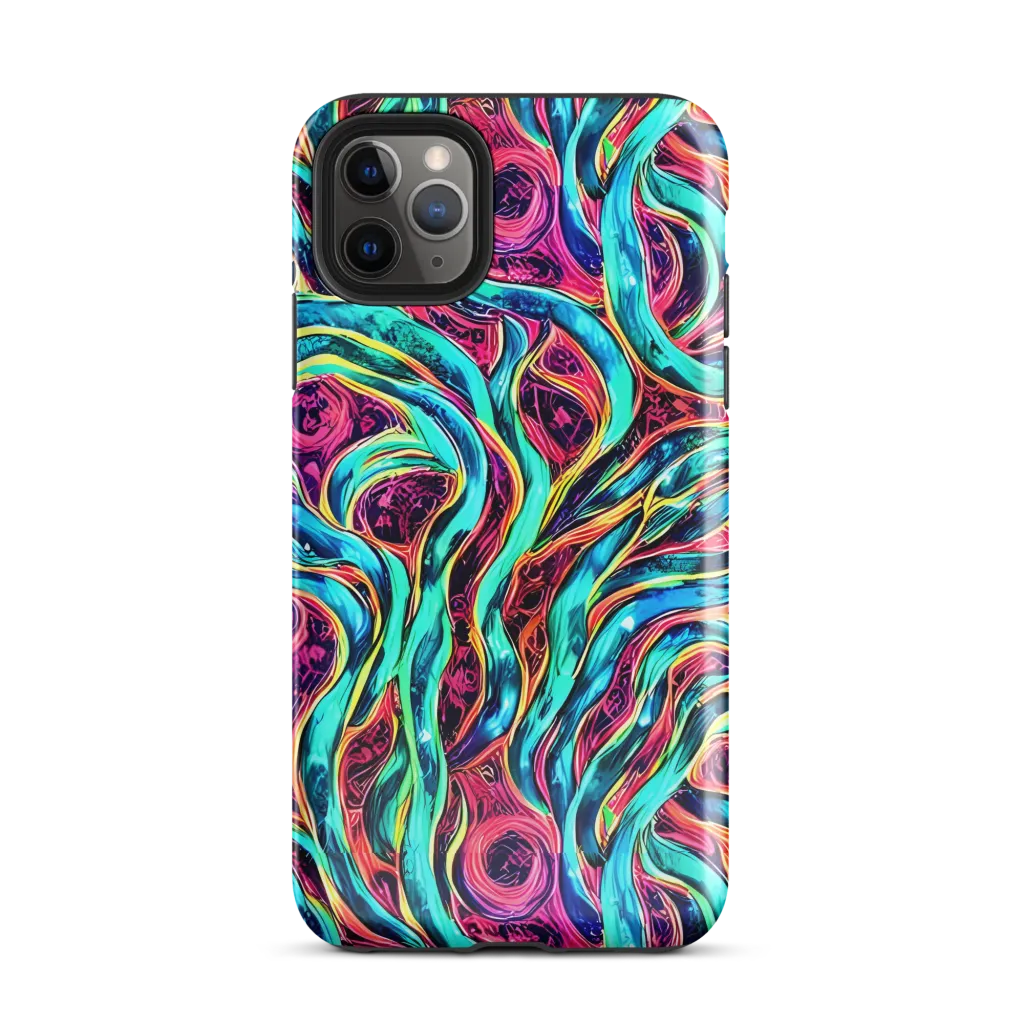 Chromatic Tides on Tough Case for iPhone® — Front