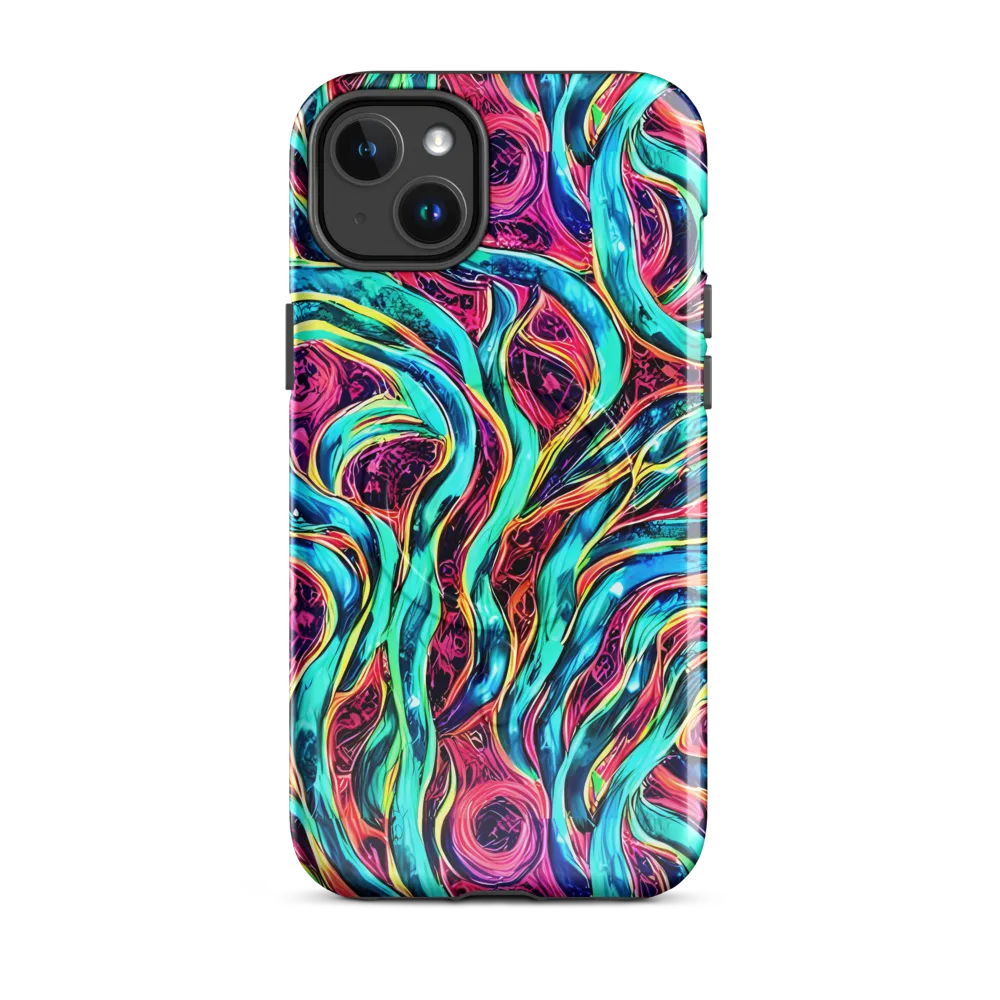 Chromatic Tides on MagSafe Tough Case for iPhone® — Front
