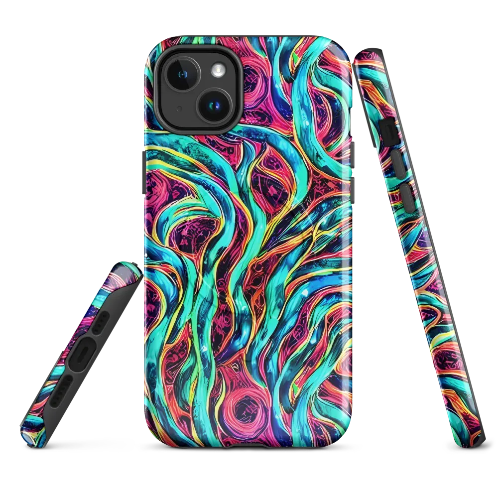 Chromatic Tides on MagSafe Tough Case for iPhone® — Front