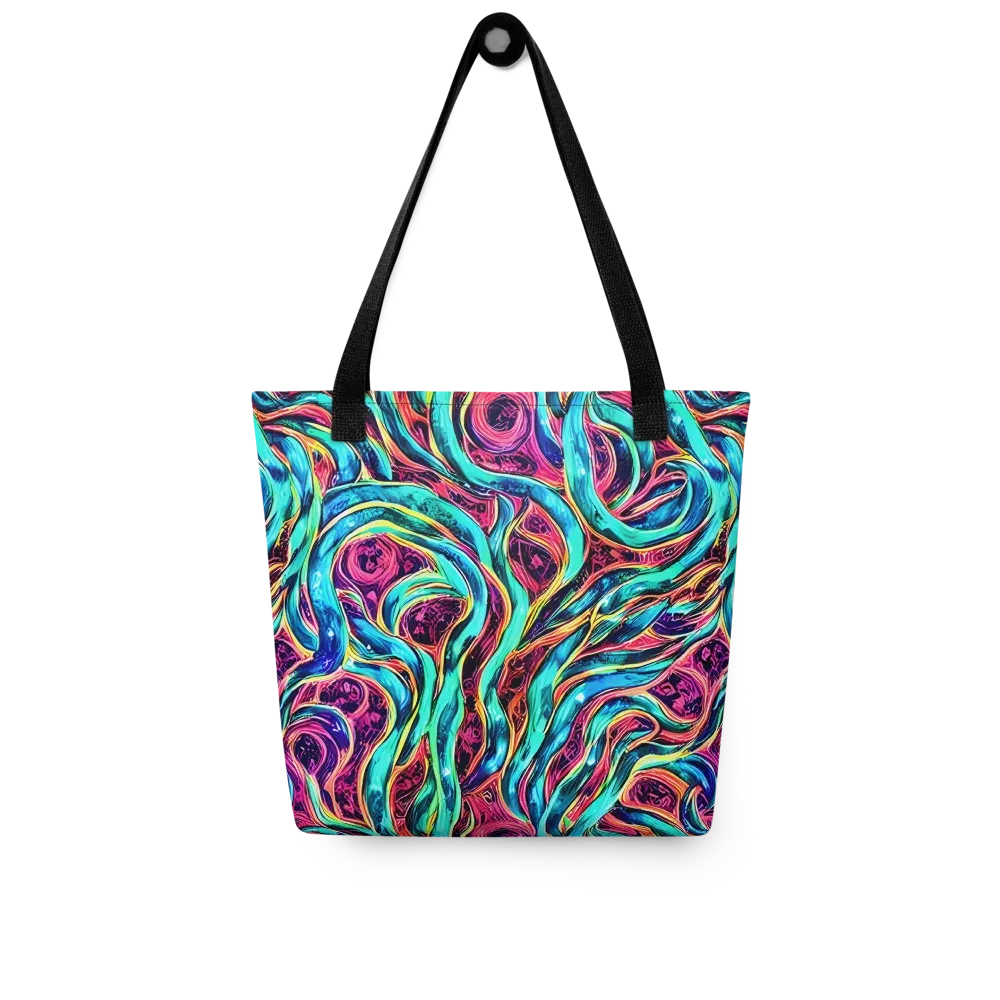 Chromatic Tides on Tote Bag — Front
