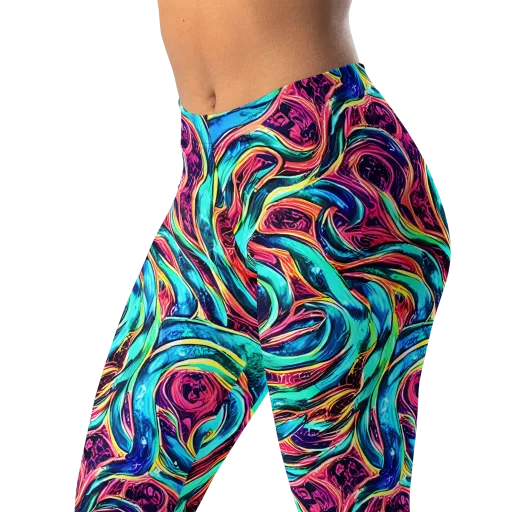 Chromatic Tides on a Leggings