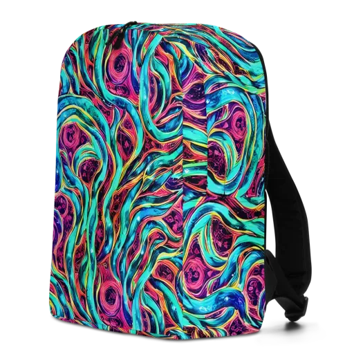 Chromatic Tides on a Minimalist Backpack