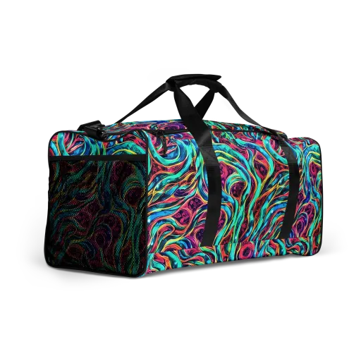 Chromatic Tides on a Duffle Bag