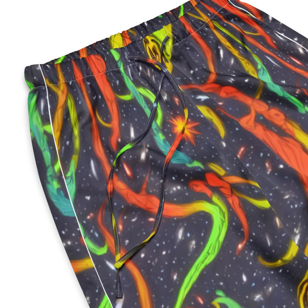 Cosmic Ribbon Riot on Women's Pajama Pants — Product details