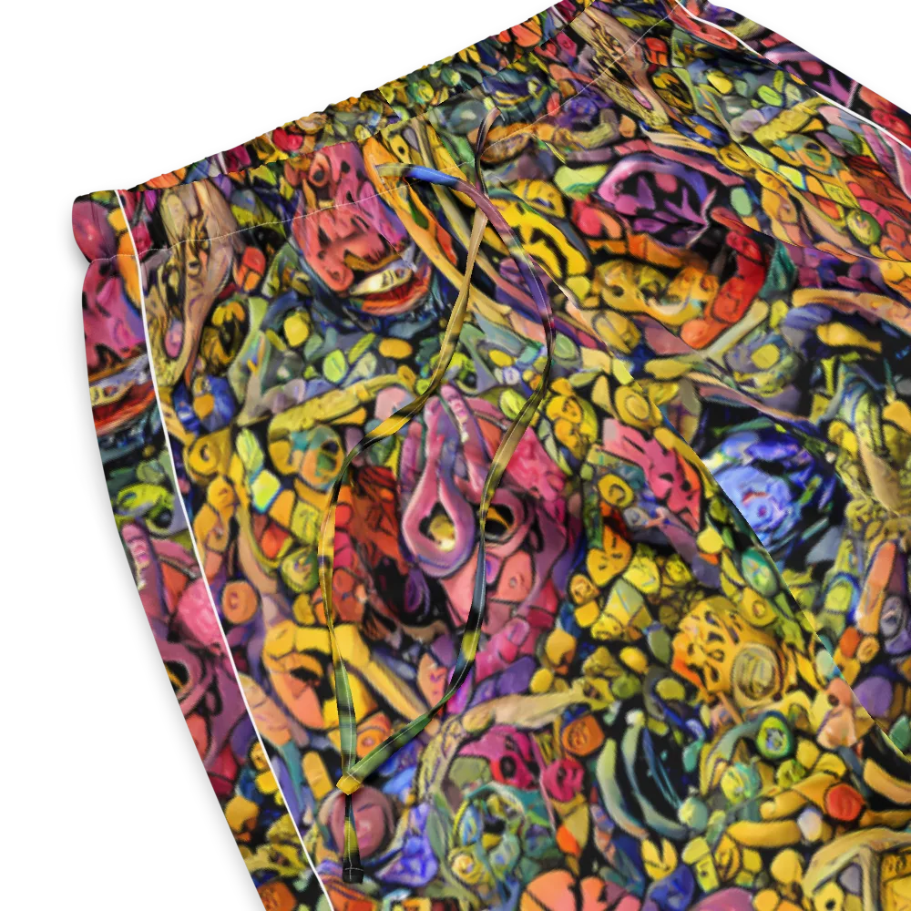 Neon Fossil Garden on Women's Pajama Pants — Product details