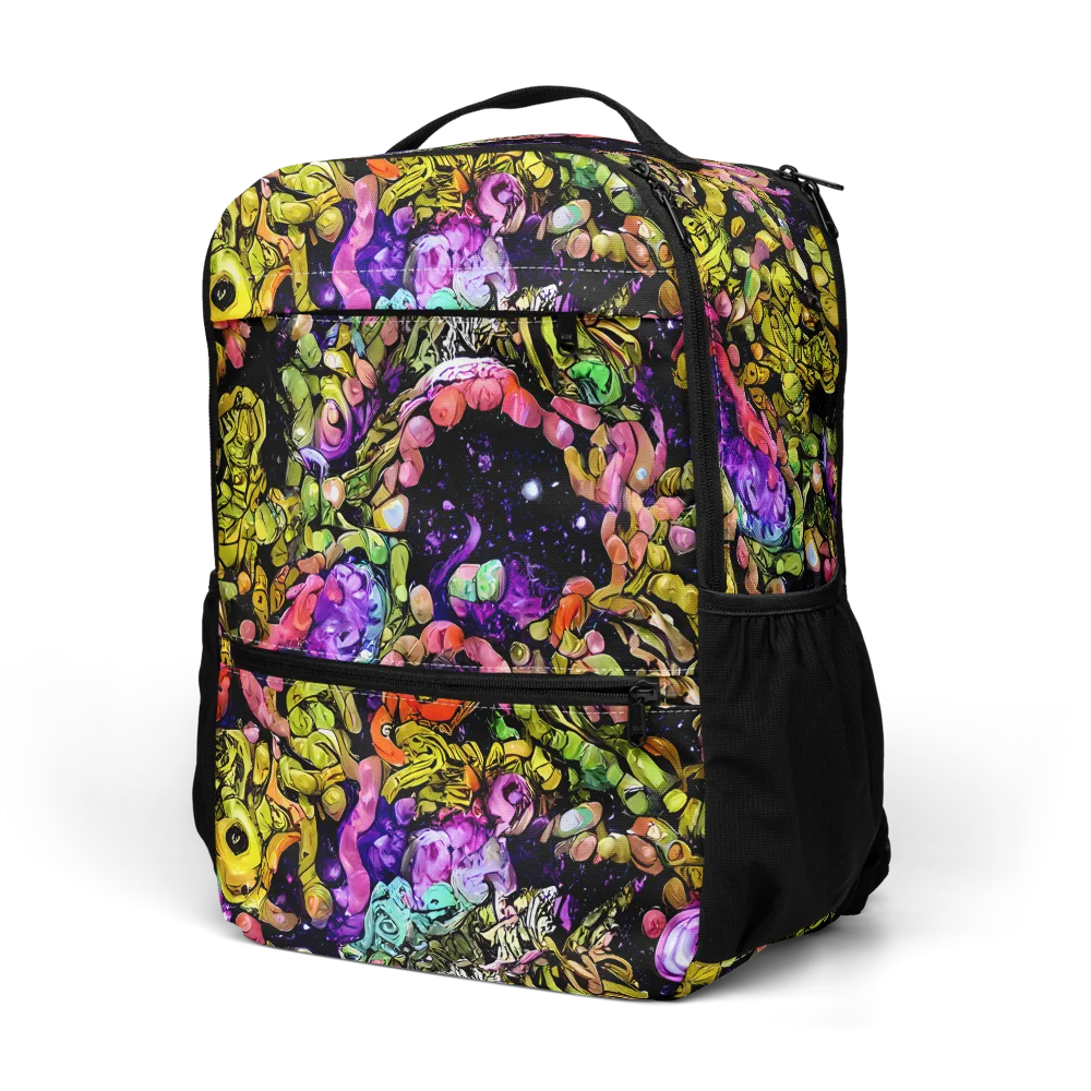Stardust Riot on Utility Backpack — Left Front
