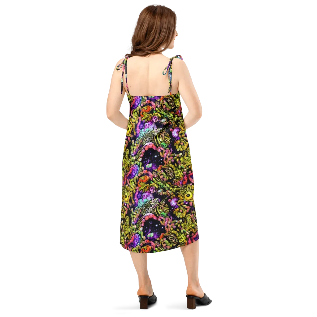 Stardust Riot on Slip Dress — Back