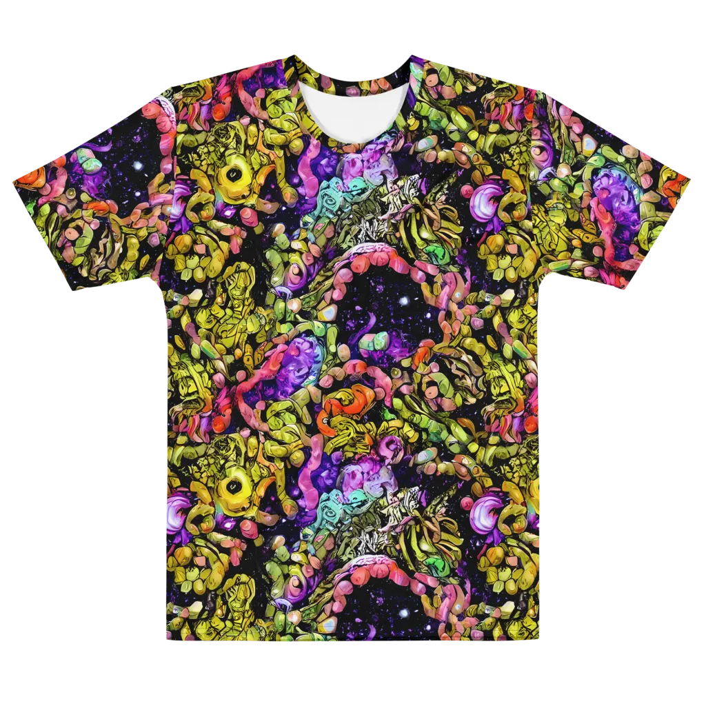 Stardust Riot on Men's Cotton Crew Neck T-Shirt — Front