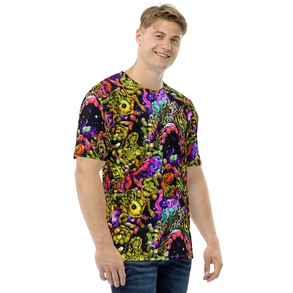 Stardust Riot on Men's Crew Neck T-Shirt — Right