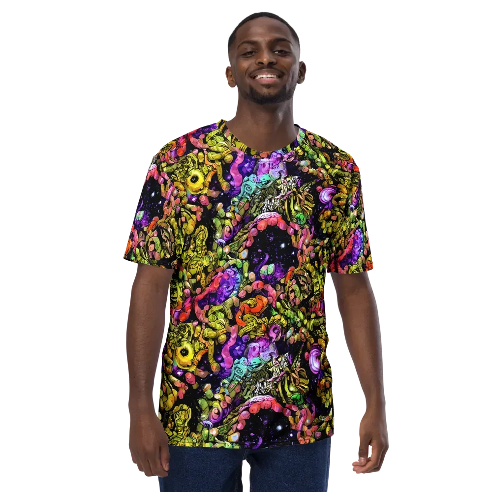 Stardust Riot on Men's Crew Neck T-Shirt — Front
