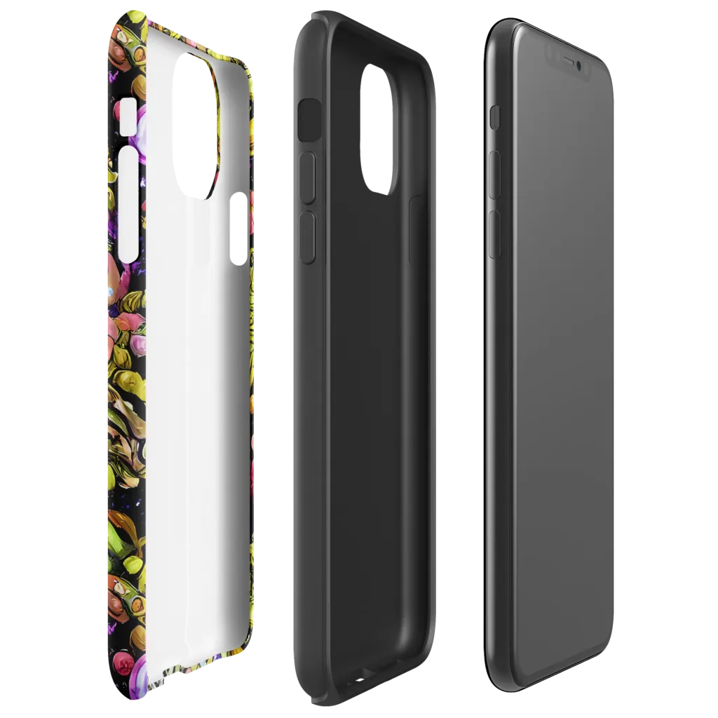 Stardust Riot on Tough Case for iPhone® — Right