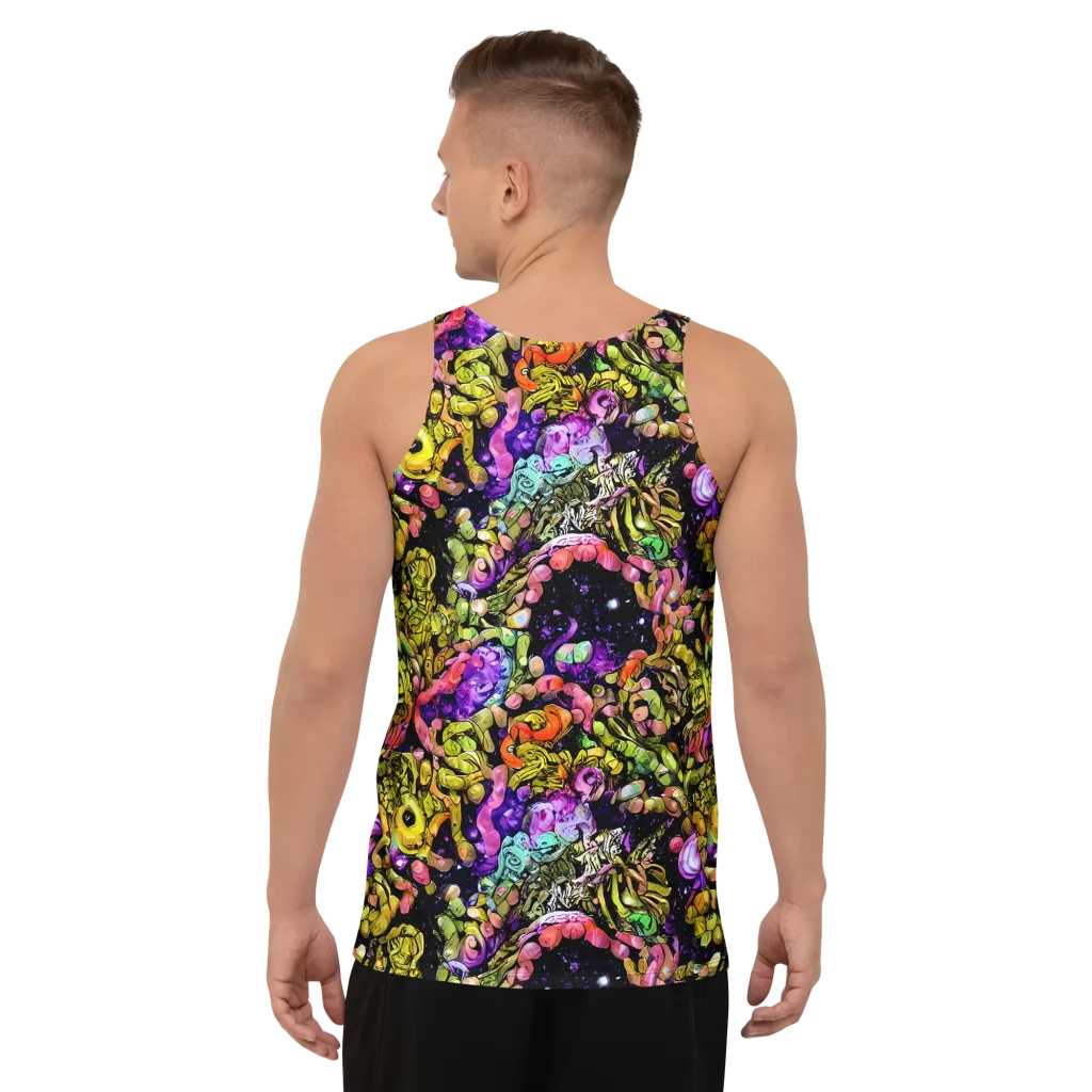 Stardust Riot on Men's Tank Top — Back