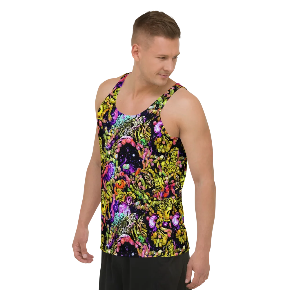 Stardust Riot on Men's Tank Top — Left Front