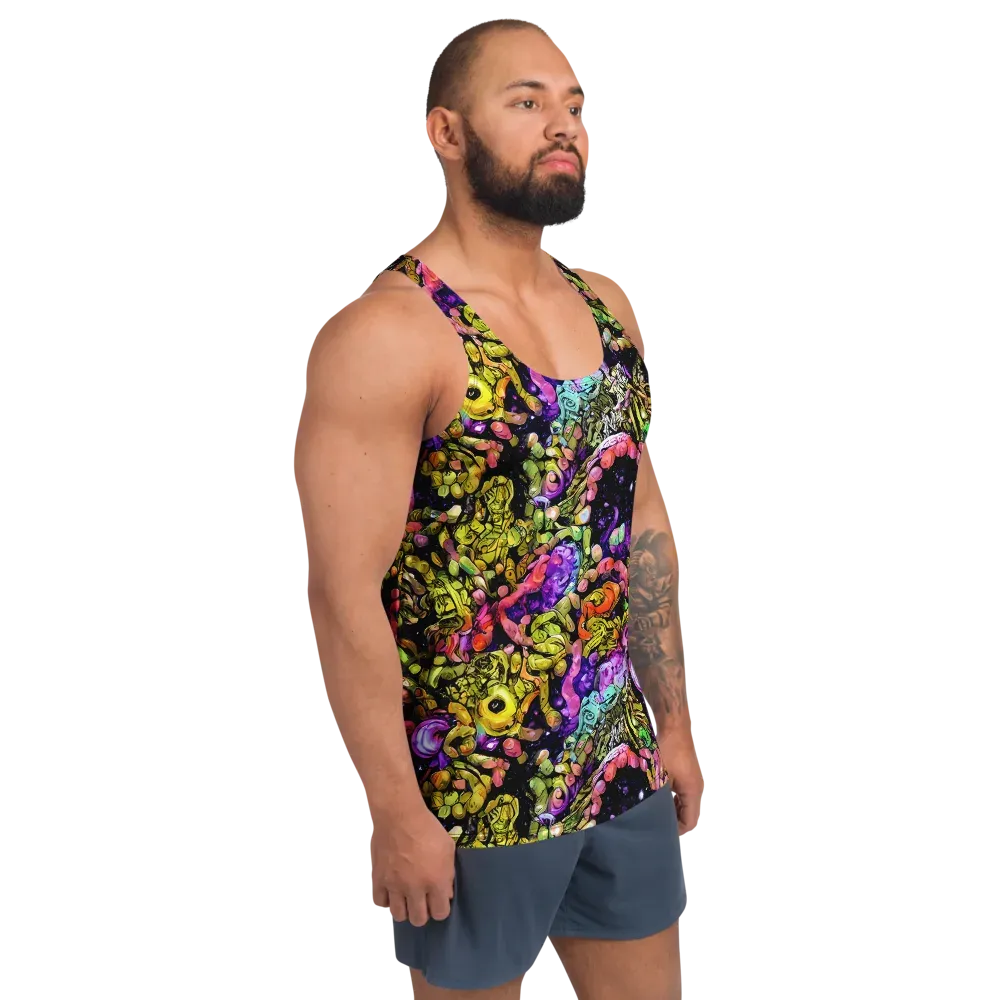 Stardust Riot on Men's Tank Top — Right Front
