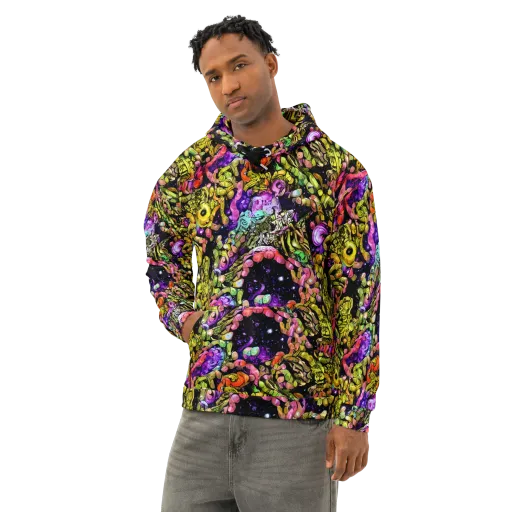 Stardust Riot on a Cotton Hoodie