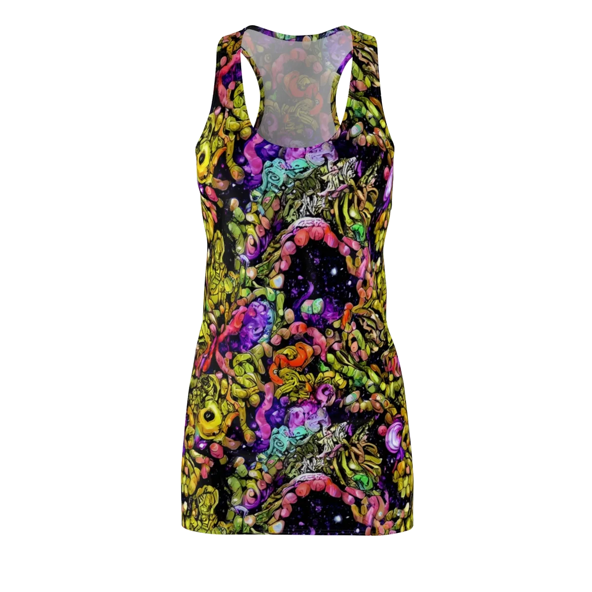 Stardust Riot on Racerback Dress — Front