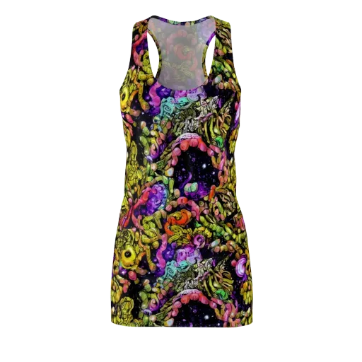 Stardust Riot on a Racerback Dress