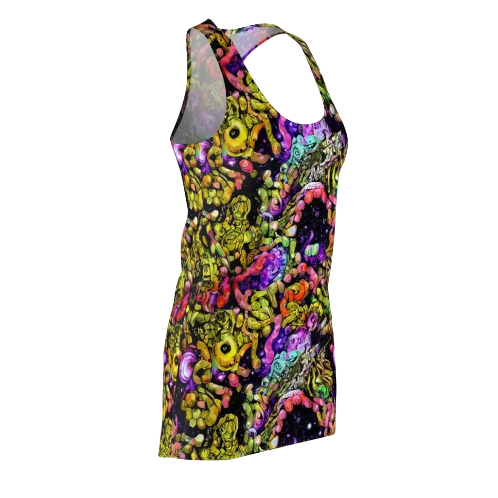 Stardust Riot on Racerback Dress — Front Side