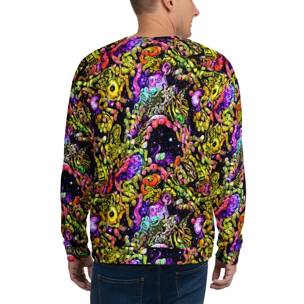 Stardust Riot on Sweatshirt — Back