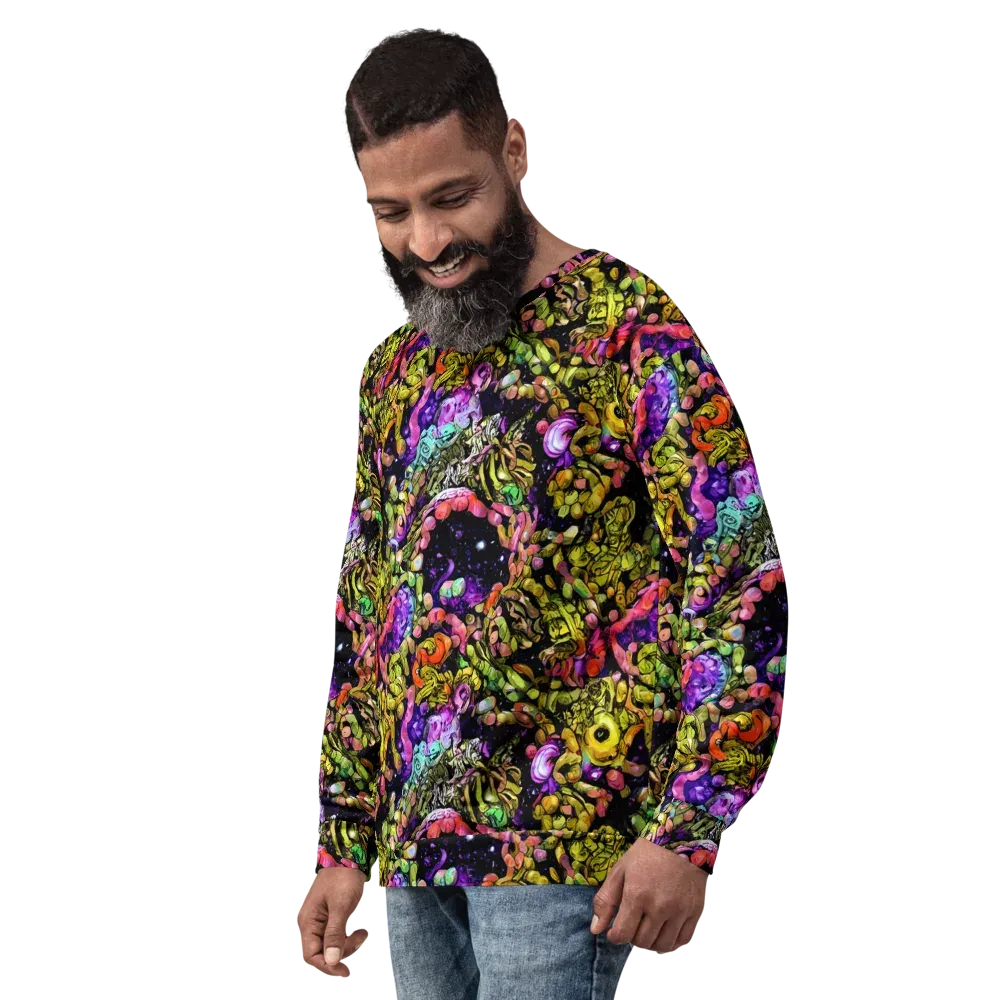 Stardust Riot on Sweatshirt — Left Front